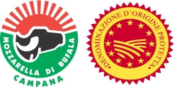 marchi che contraddistinguono la mozzarella di bufala campana DOP